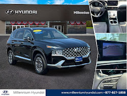 2021 Hyundai Santa Fe Hybrid Blue