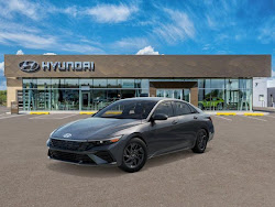 2026 Hyundai Elantra Hybrid Blue